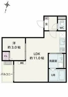 Jack hommachiIV【1階】の間取り