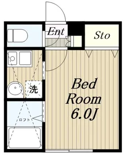 ロッシェル富士見II 1号棟【2階】の間取り