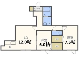 KOYA’S【3階】の間取り