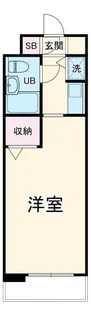 モナークマンション溝の口第3【2階】の間取り