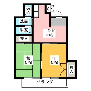 エクセレント小澤【3階】の間取り