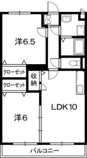 マリベール芸西【2階】の間取り