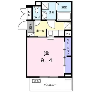 メゾン・ド・ソレイユ【2階】の間取り