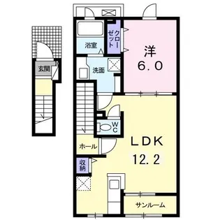 グランメゾン【2階】の間取り