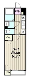 クレイノウィル大和(57823)【2階】の間取り