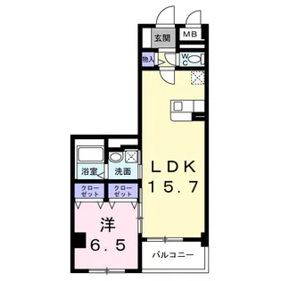 メゾン・ルフレ【3階】の間取り