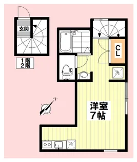 アクシオン大森【3階】の間取り