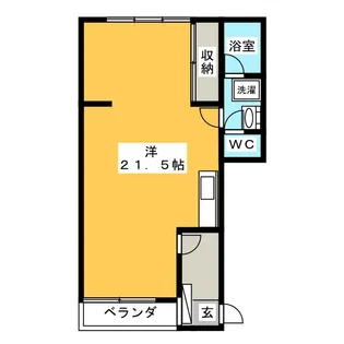 ラ・フォンテーヌ【3階】の間取り