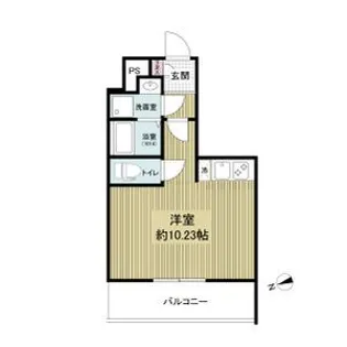 ArtizA西長堀【10階】の間取り