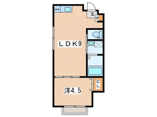 ファウンテンヒルズ新宿町【4階】の間取り