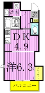 シーサウンド【6階】の間取り