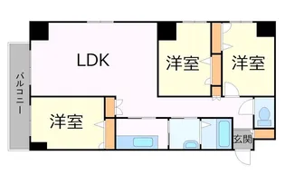 コンフォリア北三条【10階】の間取り