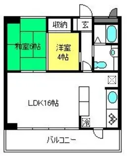 さくらヴィレッジ【3階】の間取り