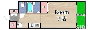 CASAROSEHILL【4階】の間取り
