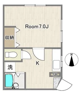 ベルハイツ【2階】の間取り