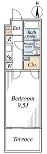 Cielo Wisteria【1階】の間取り