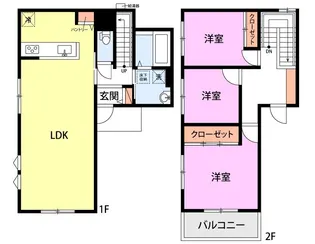 Courageの間取り