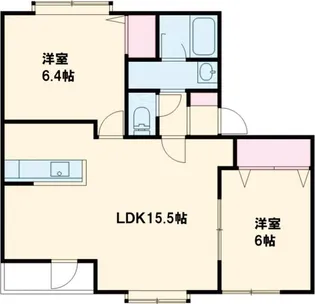 カーサ・ピーノ【1階】の間取り