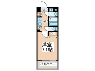 Cherry Blossom 真田山【2階】の間取り