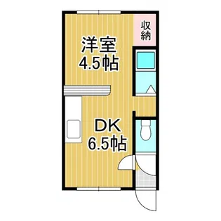 セコンズIV 日吉【2階】の間取り