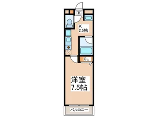 AMBIENTE SOL 等々力【3階】の間取り