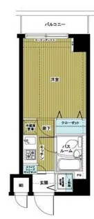 ZOOM東銀座【8階】の間取り