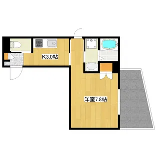 Aqour Maison ~アクアメゾン ~【1階】の間取り