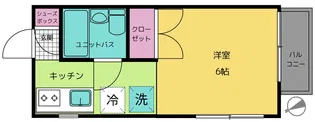 ベルシオン白山【2階】の間取り