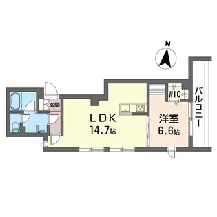 モゼモ青戸【2階】の間取り