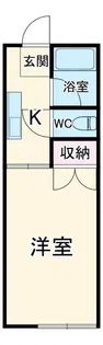 ヴィラアルファ【1階】の間取り