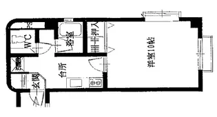 岩手県盛岡市西青山2【マンション】の間取り