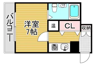 プログレッソ住吉【6階】の間取り
