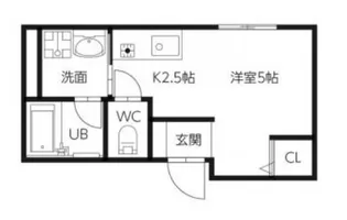 ピース・ラ・ヴェスタ【4階】の間取り
