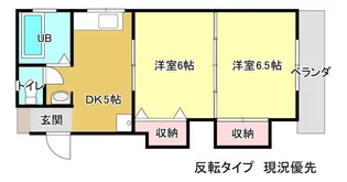 朝日スクエア【1階】の間取り