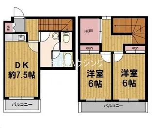 Lis Blanc de 高島平の間取り