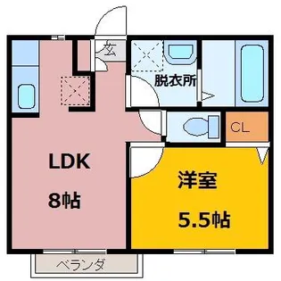 Torino【2階】の間取り