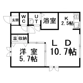レジェンドII【2階】の間取り
