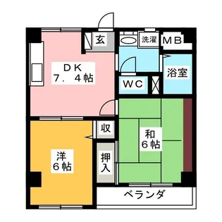 REVEUR【2階】の間取り