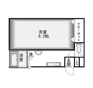 ニューグリーンハイツ【2階】の間取り