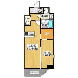 兵庫県神戸市兵庫区三川口町1【マンション】の間取り