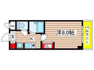 リビエール金山【2階】の間取り