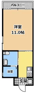 ビュー大野【2階】の間取り