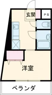 フェイムドゥボウ【3階】の間取り