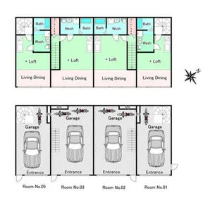 GLB砂押の間取り