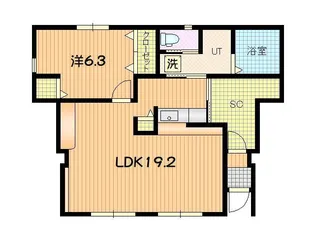 KINGDOM II【1階】の間取り