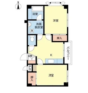 レイナード春江【3階】の間取り