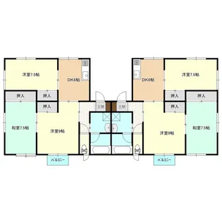 3DKの間取り画像