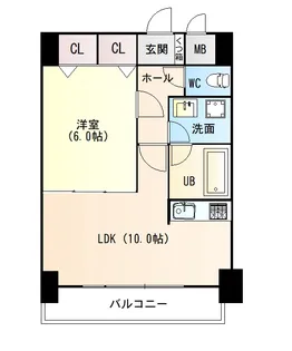 メゾンフジオ紅梅町【2階】の間取り