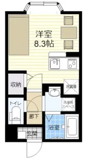 イーストヒルズB棟【1階】の間取り