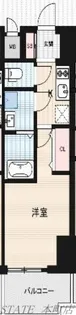 レオンコンフォート難波クレア【5階】の間取り